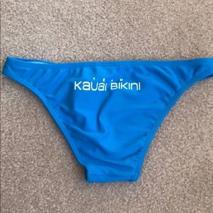 blue kauai bikini bottoms